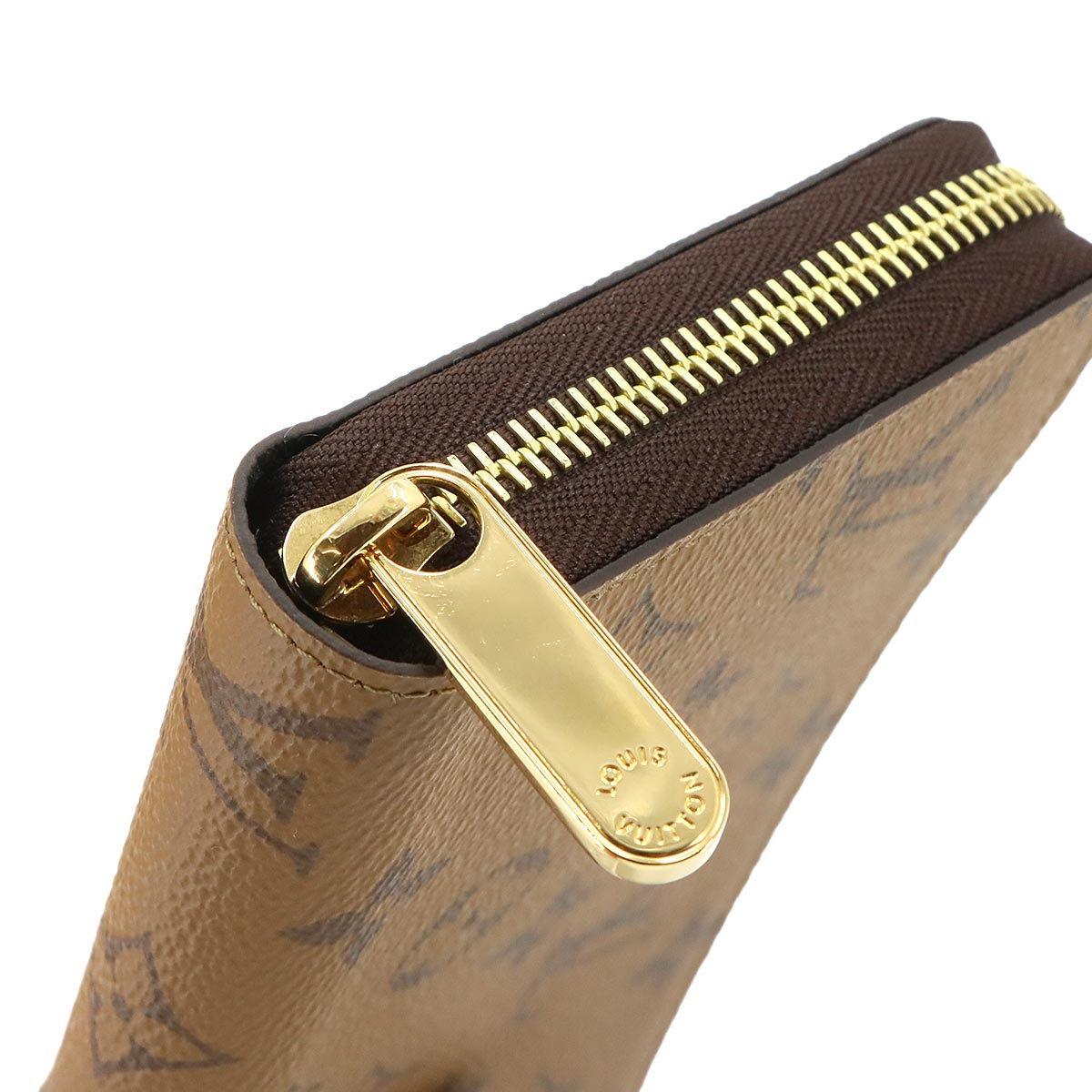 Monogram Reverse Zippy Wallet Brown M82444 Purse