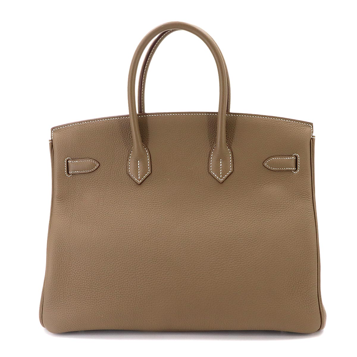 Birkin 35 Togo Etoupe Hand Bag Purse Beige