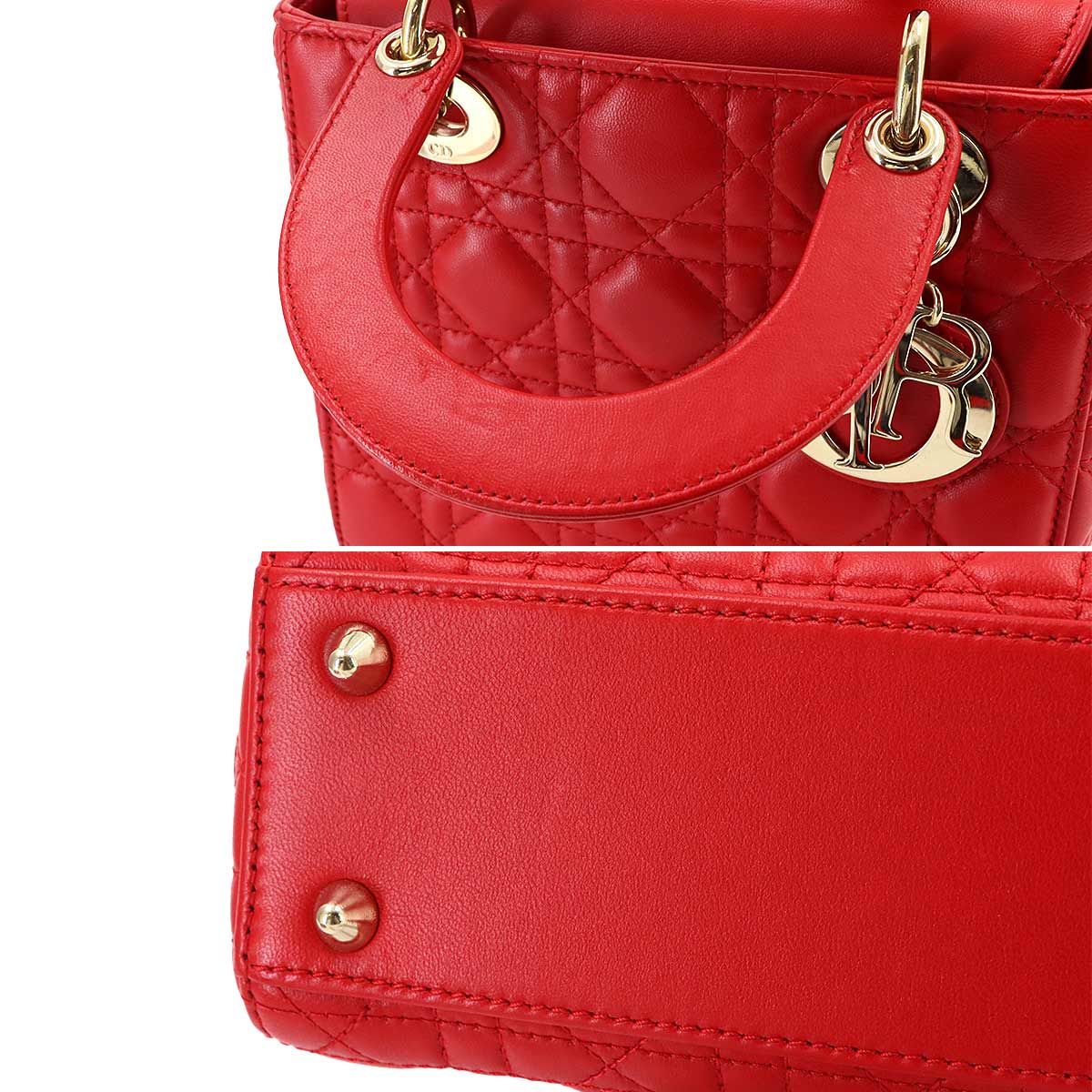 Lady Dior My ABCDior Small Hand Shoulder Bag Leather