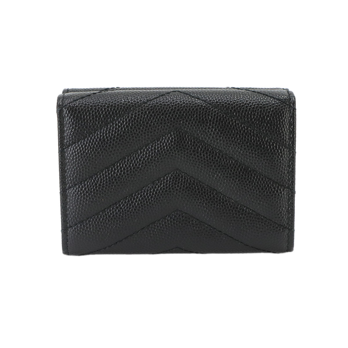 Cassandra Origami Tiny Wallet Leather Black 668274