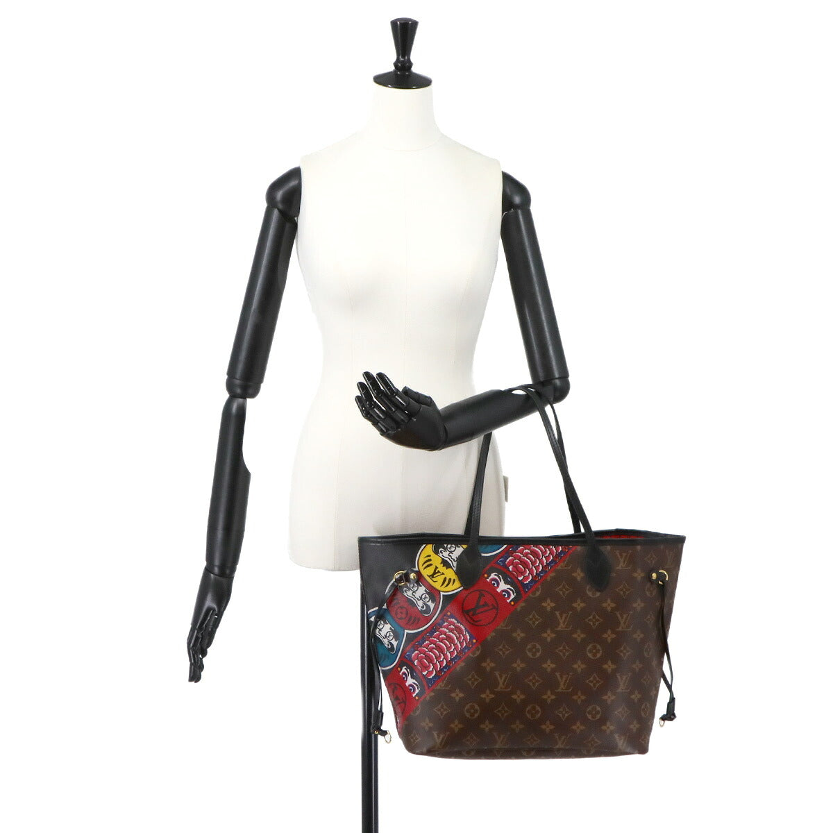 Monogram Neverfull MM Tote Bag M43499 Kansai Yamamoto