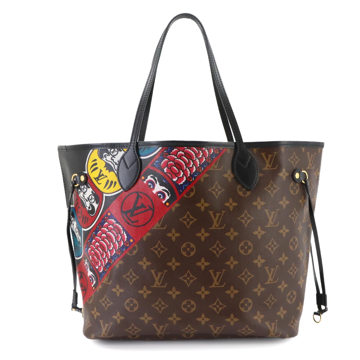 Monogram Neverfull MM Tote Bag M43499 Kansai Yamamoto