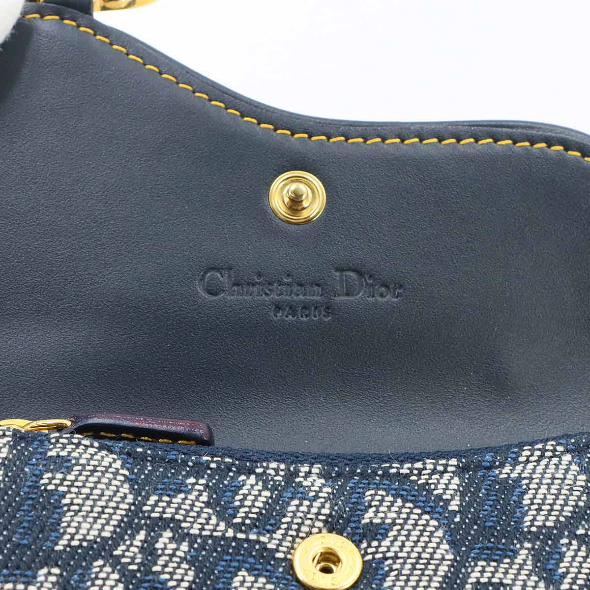 Trotter Saddle Coin Purse Canvas Blue