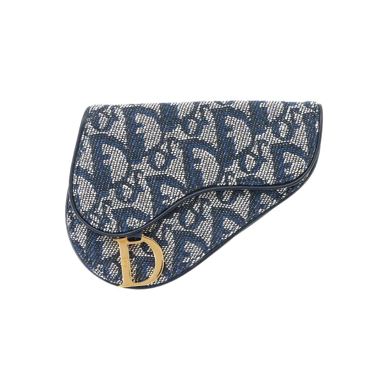 Trotter Saddle Coin Purse Canvas Blue