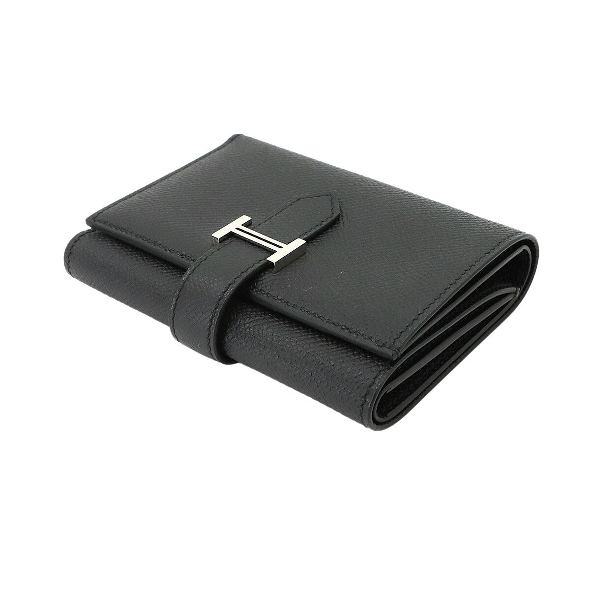 Bearn Combine Compact Wallet Epsom Black Purse