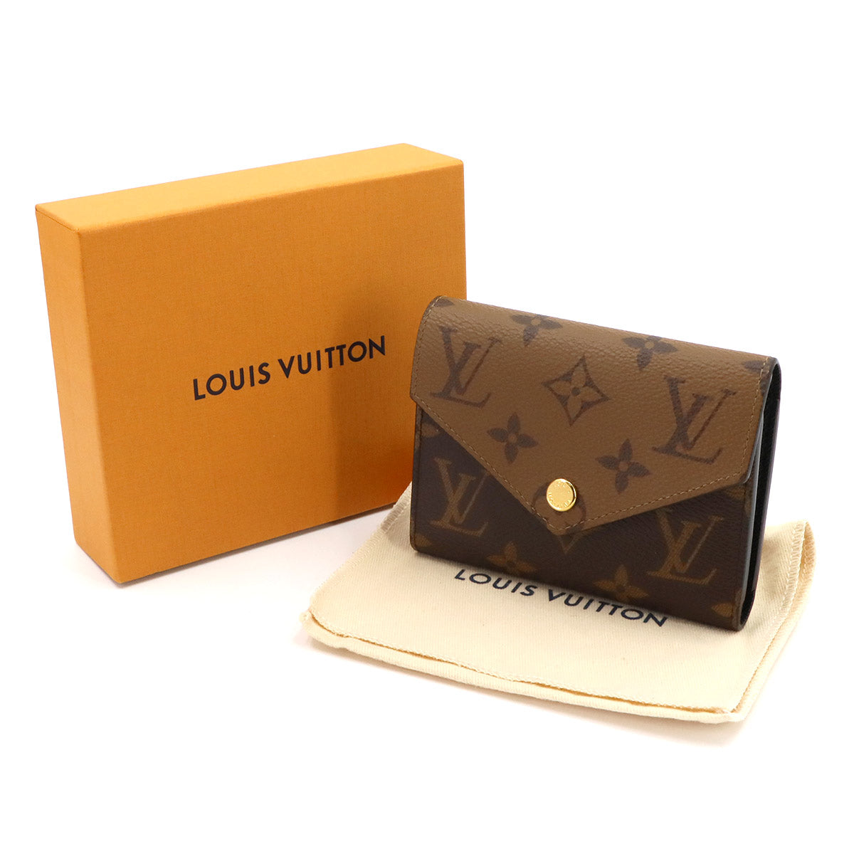 Monogram Reverse Victorine Wallet Brown M81557 Purse