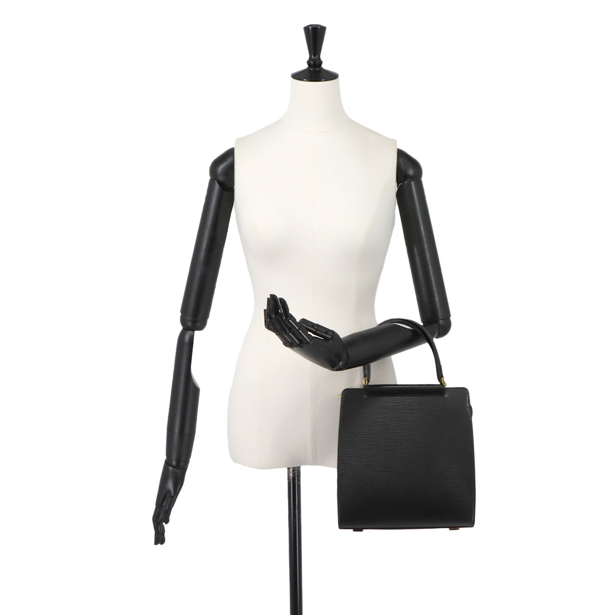 Epi Figari PM Hand Bag Leather Noir M52012 Purse