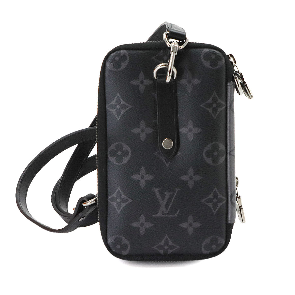 Monogram Eclipse Double Phone Pouch Shoulder Bag M69534