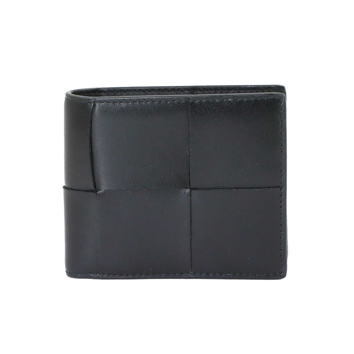 Intrecciato Cassette Wallet Leather Black 749445