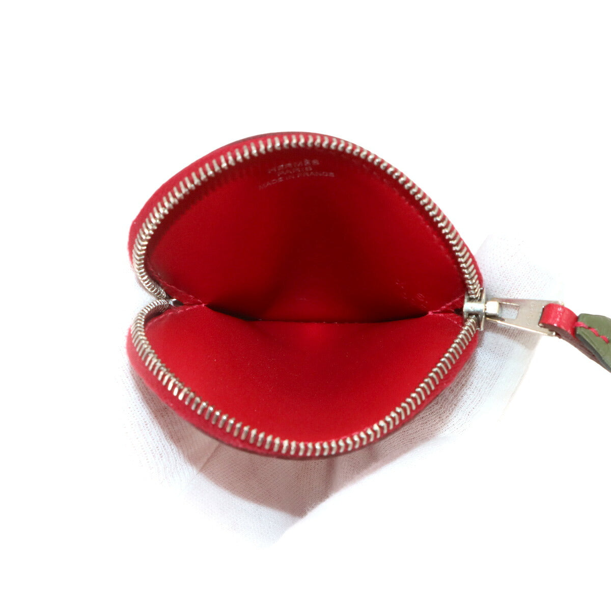 Tutti Frutti Coin Purse Apple Box Calf Rouge Vif Canoppe