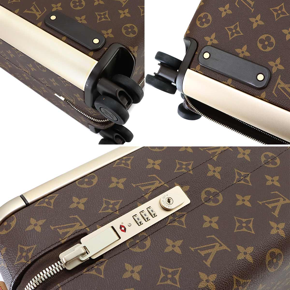 Monogram Horizon 50 Luggage Brown M13768 Unisex Travel