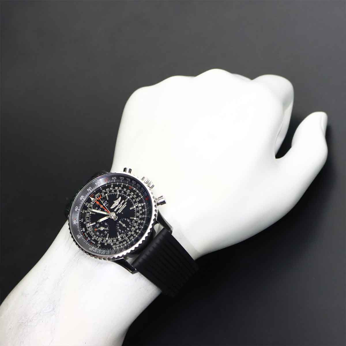 Navitimer 1884 A21350 Automatic Black Dial Mens Watch