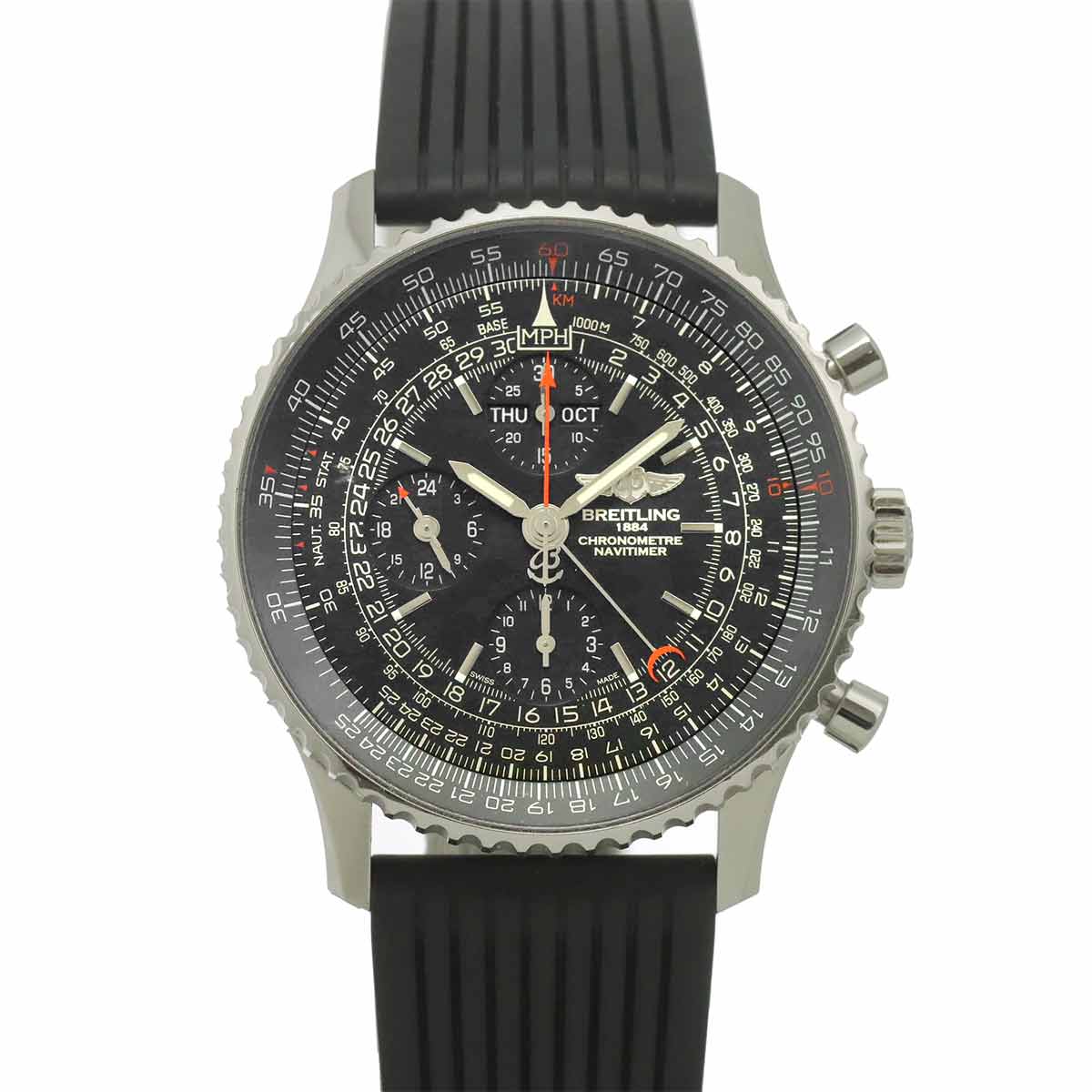 Navitimer 1884 A21350 Automatic Black Dial Mens Watch