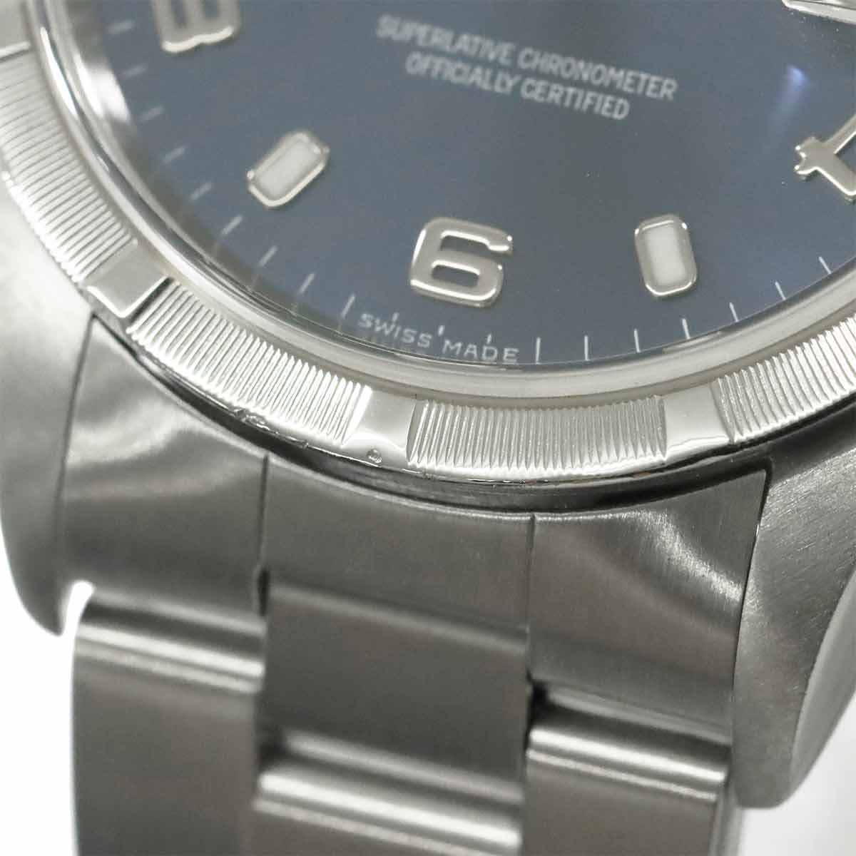 Oyster Perpetual Date 15210 Serial P Automatic Blue Dial