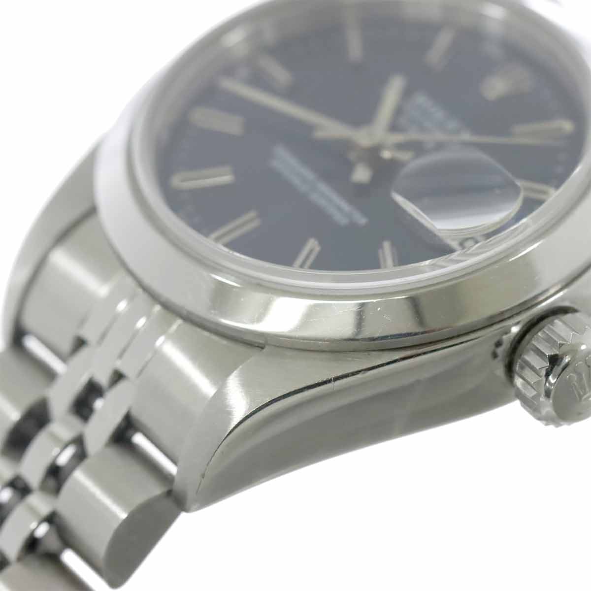 Oyster Perpetual Date 69160 Serial U Blue Dial Ladies Watch