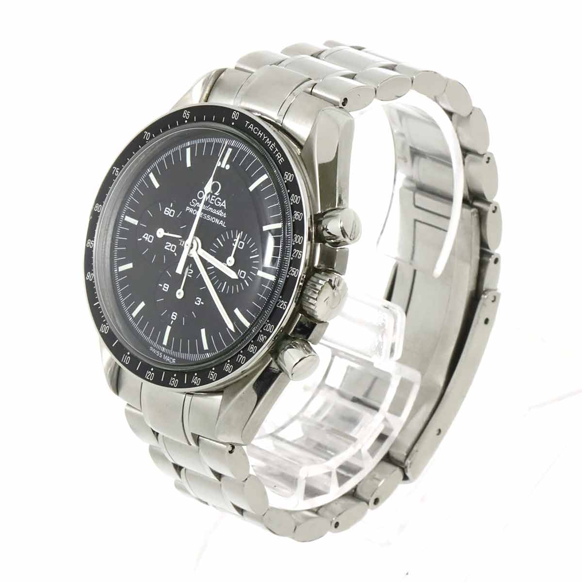 Speedmaster Professional Moon Watch 3570 50 Black Dial Mens