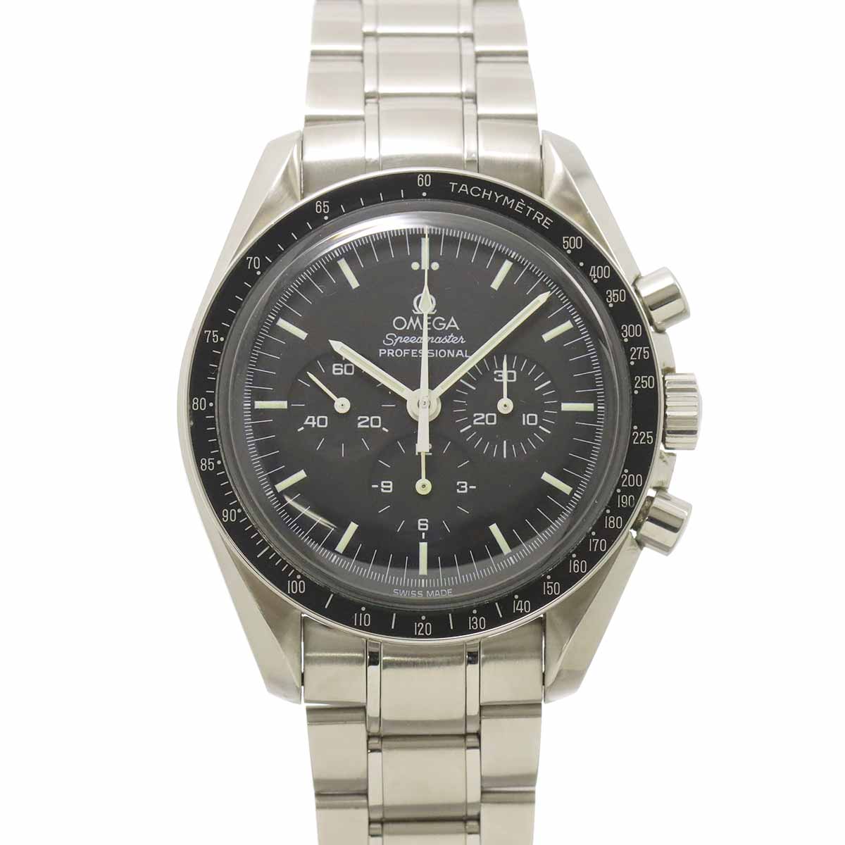 Speedmaster Professional Moon Watch 3570 50 Black Dial Mens