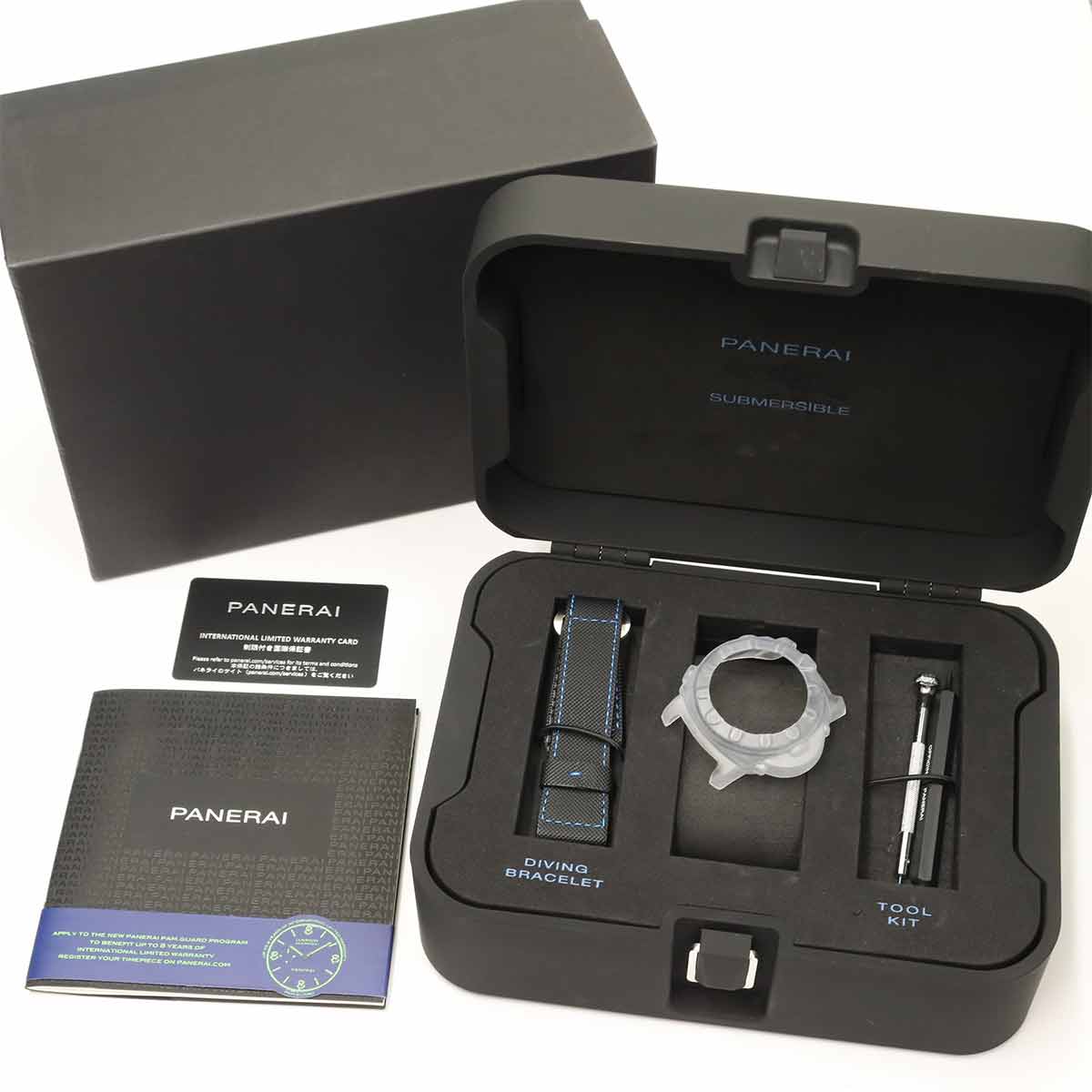 Submersible PAM01305 Automatic Date Black Dial Mens