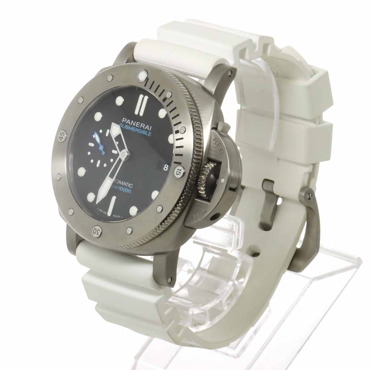 Submersible PAM01305 Automatic Date Black Dial Mens