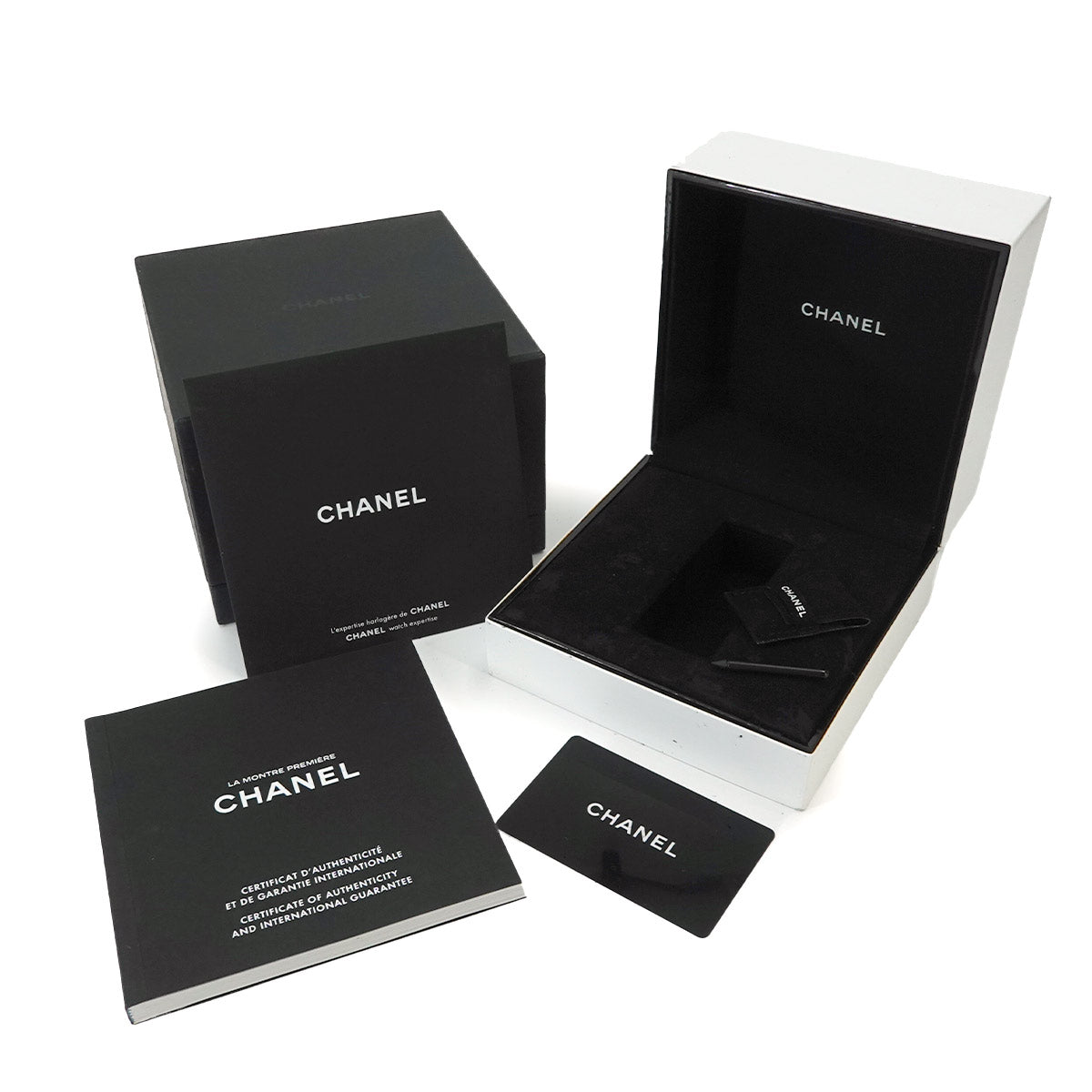 Premiere H2132 Diamond Bezel Ceramic Quartz White Dial Ladies