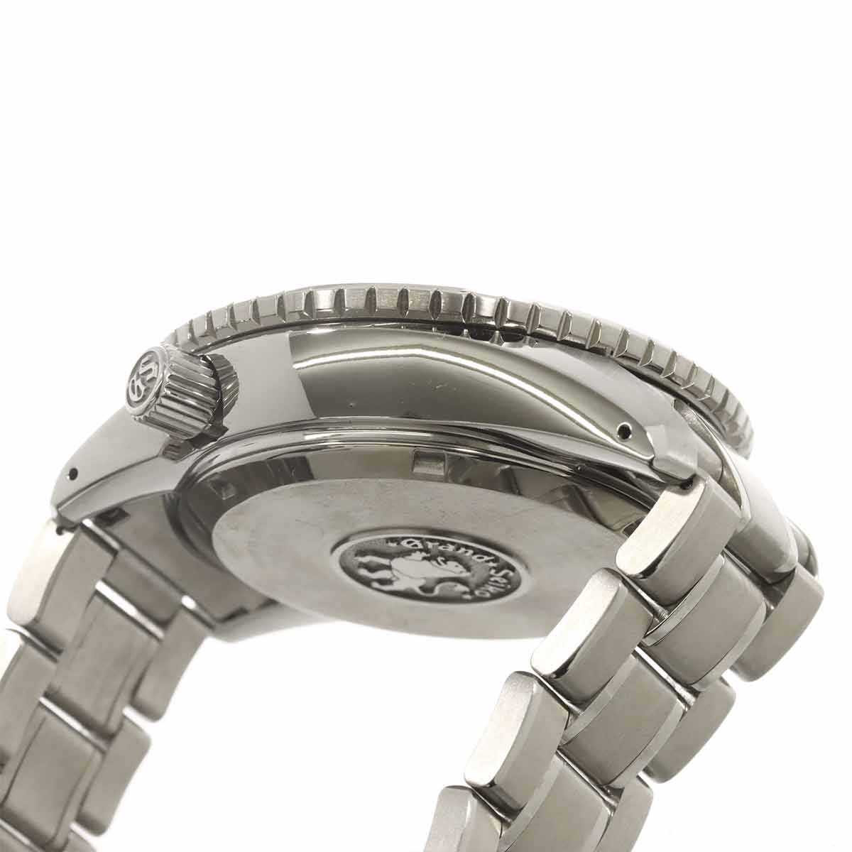Spring drive SBGE215 Date GMT Black Dial Watch