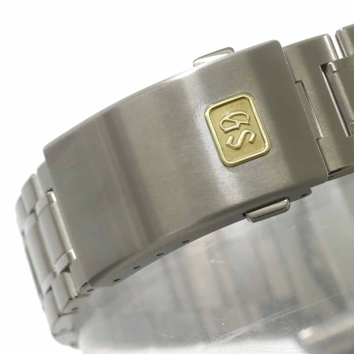 Spring drive SBGE215 Date GMT Black Dial Watch