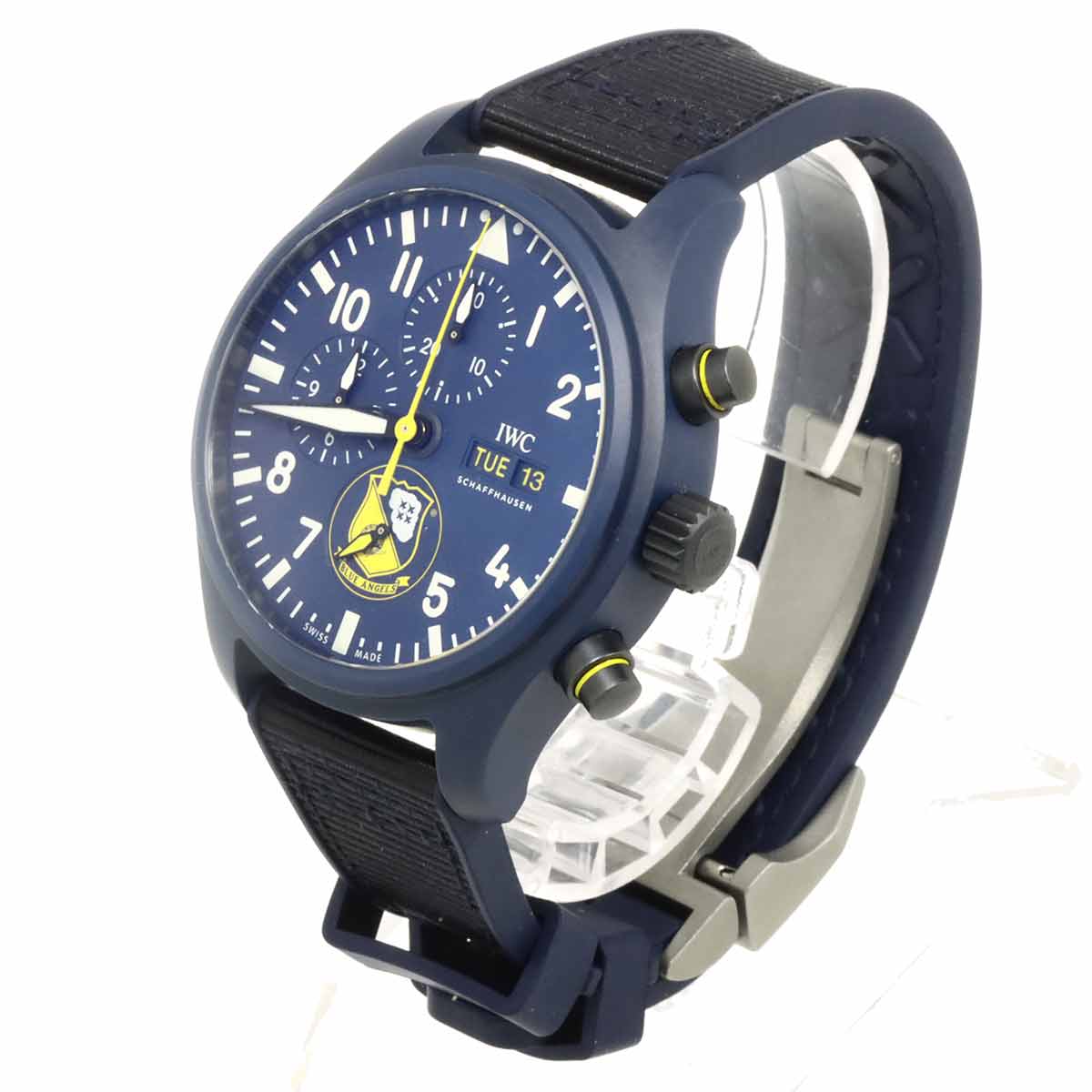 Pilot Watch Top Gun IW389109 Automatic Blue Dial Mens Watch