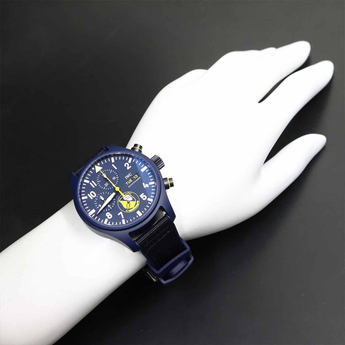 Pilot Watch Top Gun IW389109 Automatic Blue Dial Mens Watch