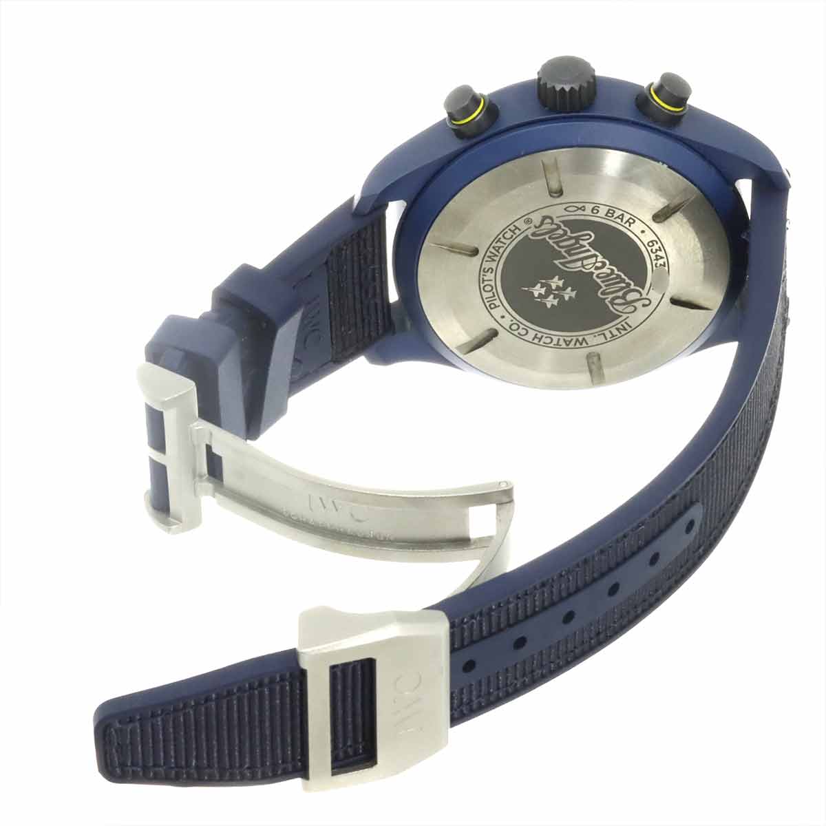 Pilot Watch Top Gun IW389109 Automatic Blue Dial Mens Watch