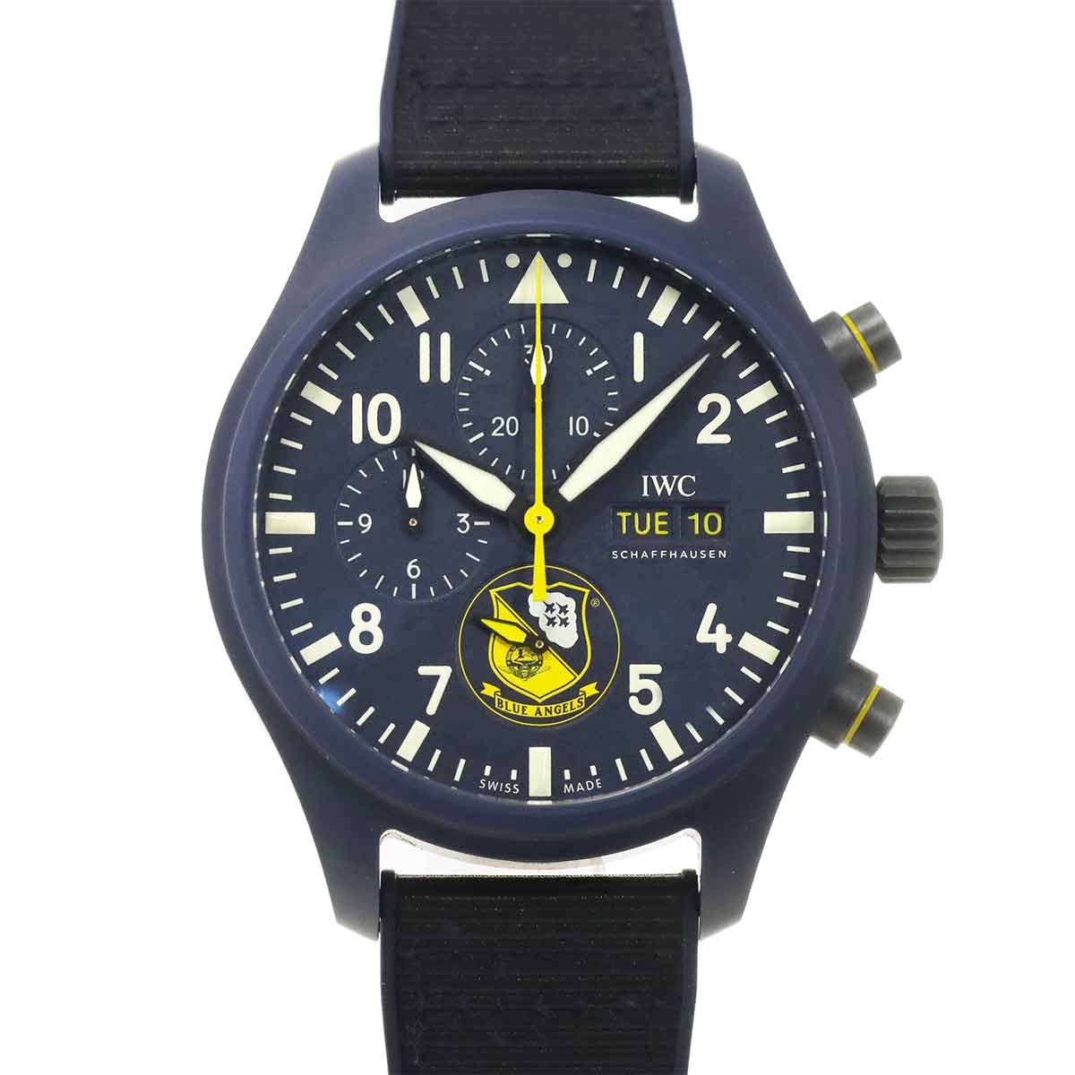 Pilot Watch Top Gun IW389109 Automatic Blue Dial Mens Watch