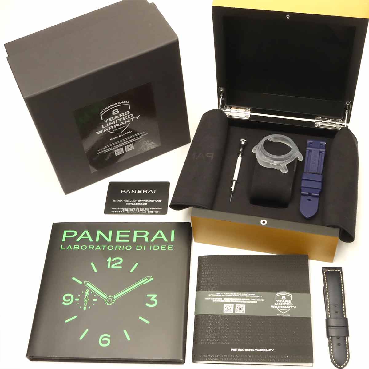 Luminor Blu Mare PAM01085 Hand Winding Blue Dial Mens Watch