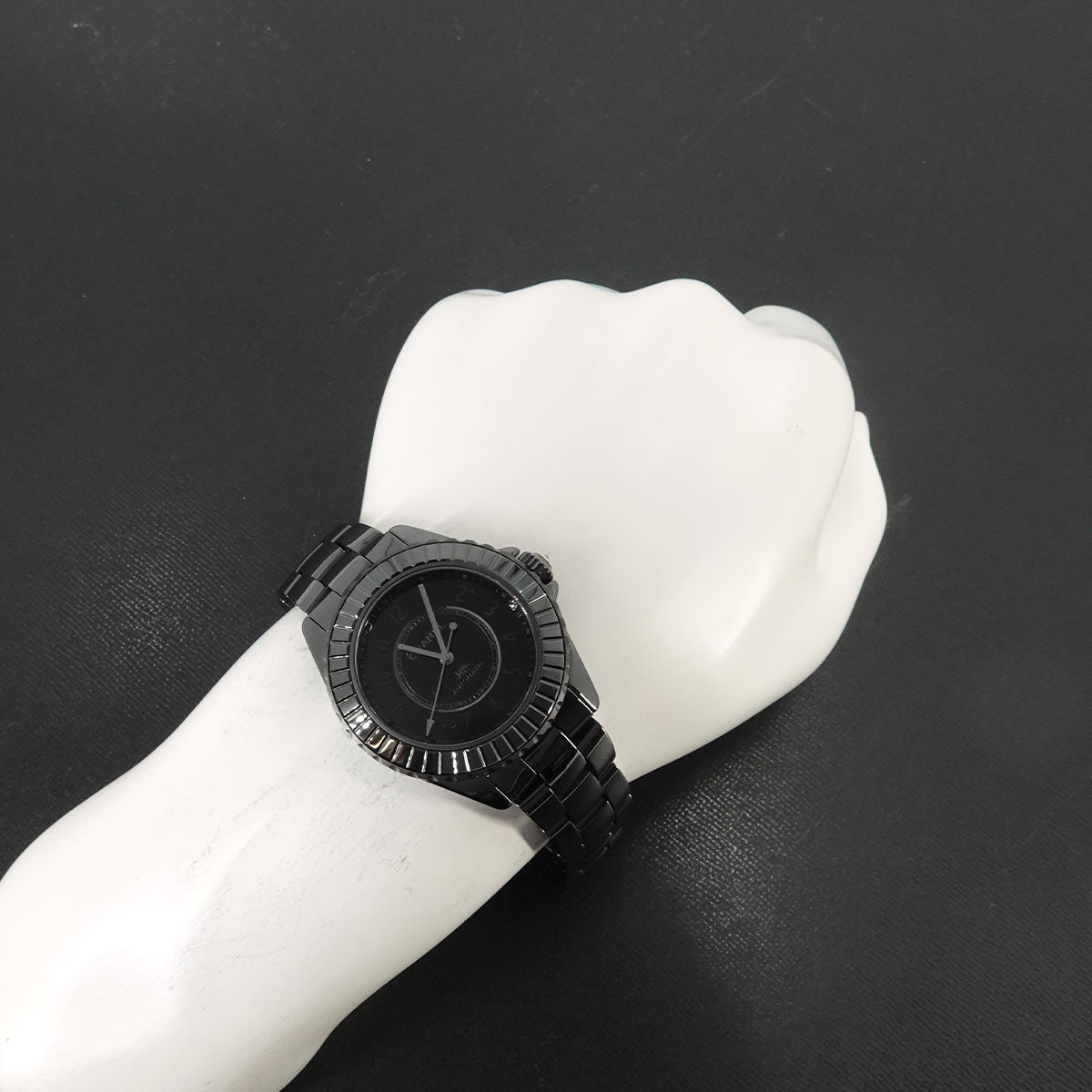 J12 Edition Noir H6347 38mm Automatic Black Ceramic Mens Watch