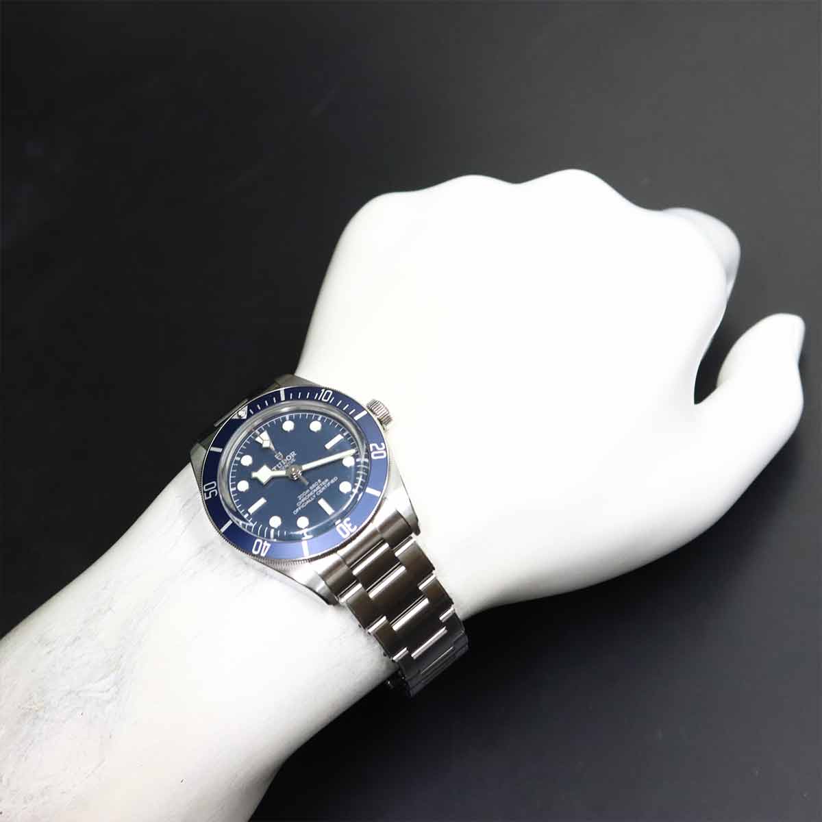 Black Bay Fifty Eight 79030B Blue Dial Automatic Mens Watch