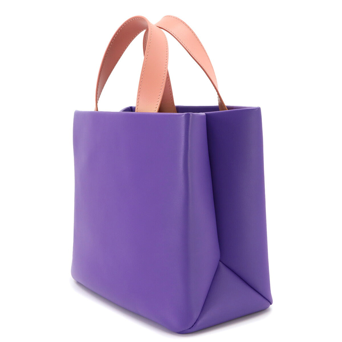 LOUIS VUITTON Shopper Tote MINI 2way Shoulder Bag Leather Pink M15239