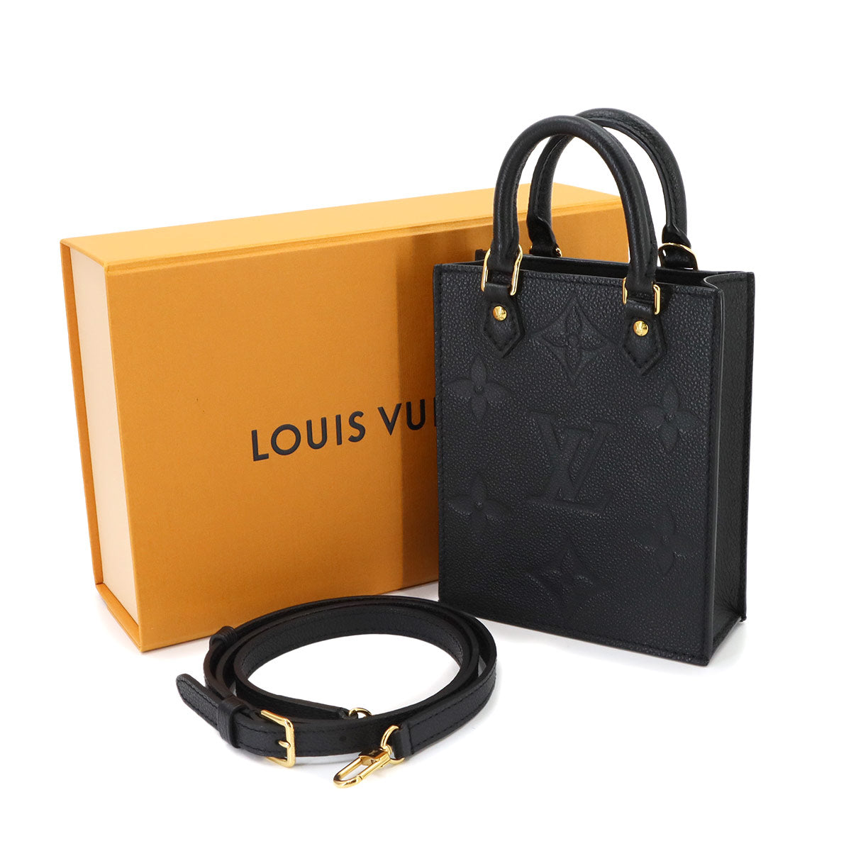 Monogram Empreinte Petit Sac Plat Hand Shoulder Bag