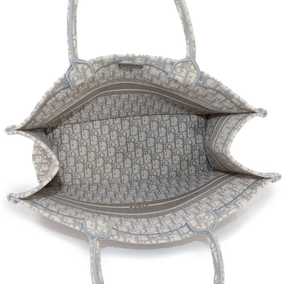Book Tote Large Bag Oblique Canvas Gray M1286ZRIW