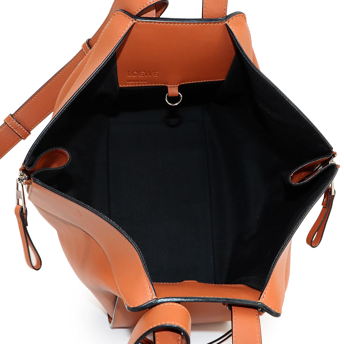 Hammock Small Hand Shoulder Bag Leather Brown Purse