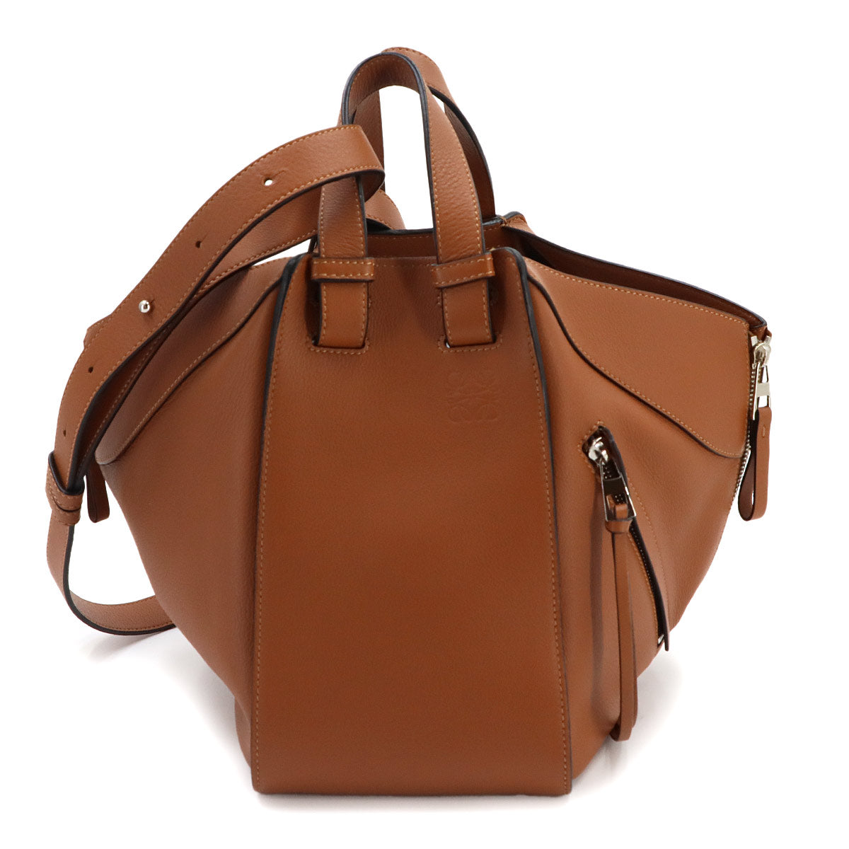 Hammock Small Hand Shoulder Bag Leather Brown Purse