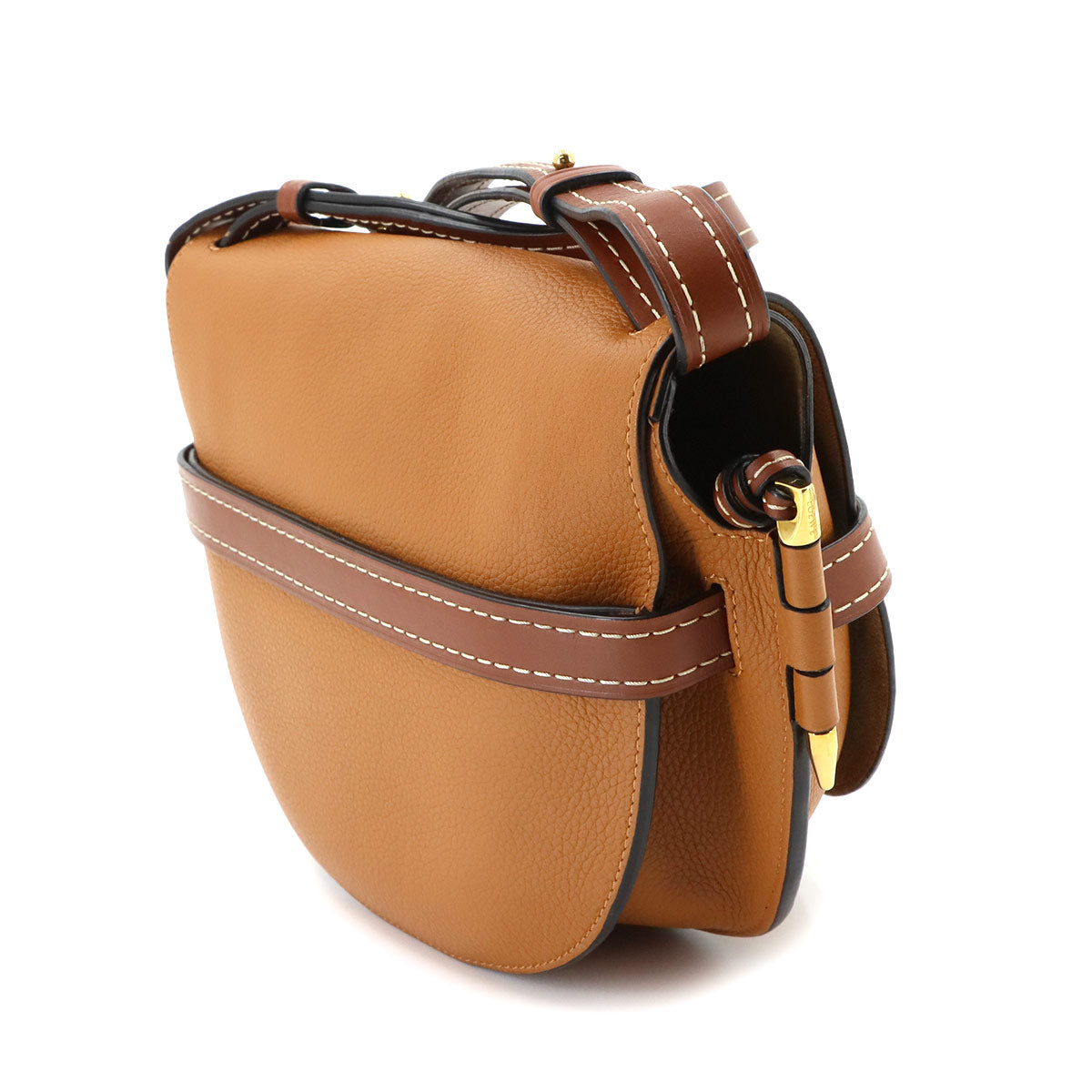Gate Bag Small Shoulder Bag Leather Brown 90347676