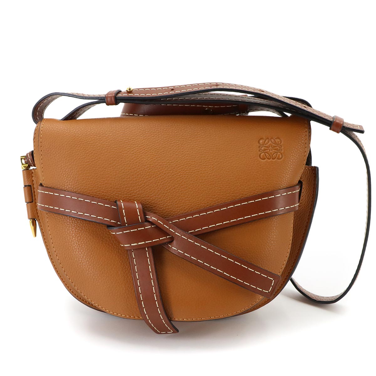 Gate Bag Small Shoulder Bag Leather Brown 90347676