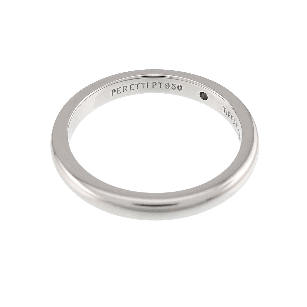 Stacking Band Ring Diamond 1P Platinum Size6(US)