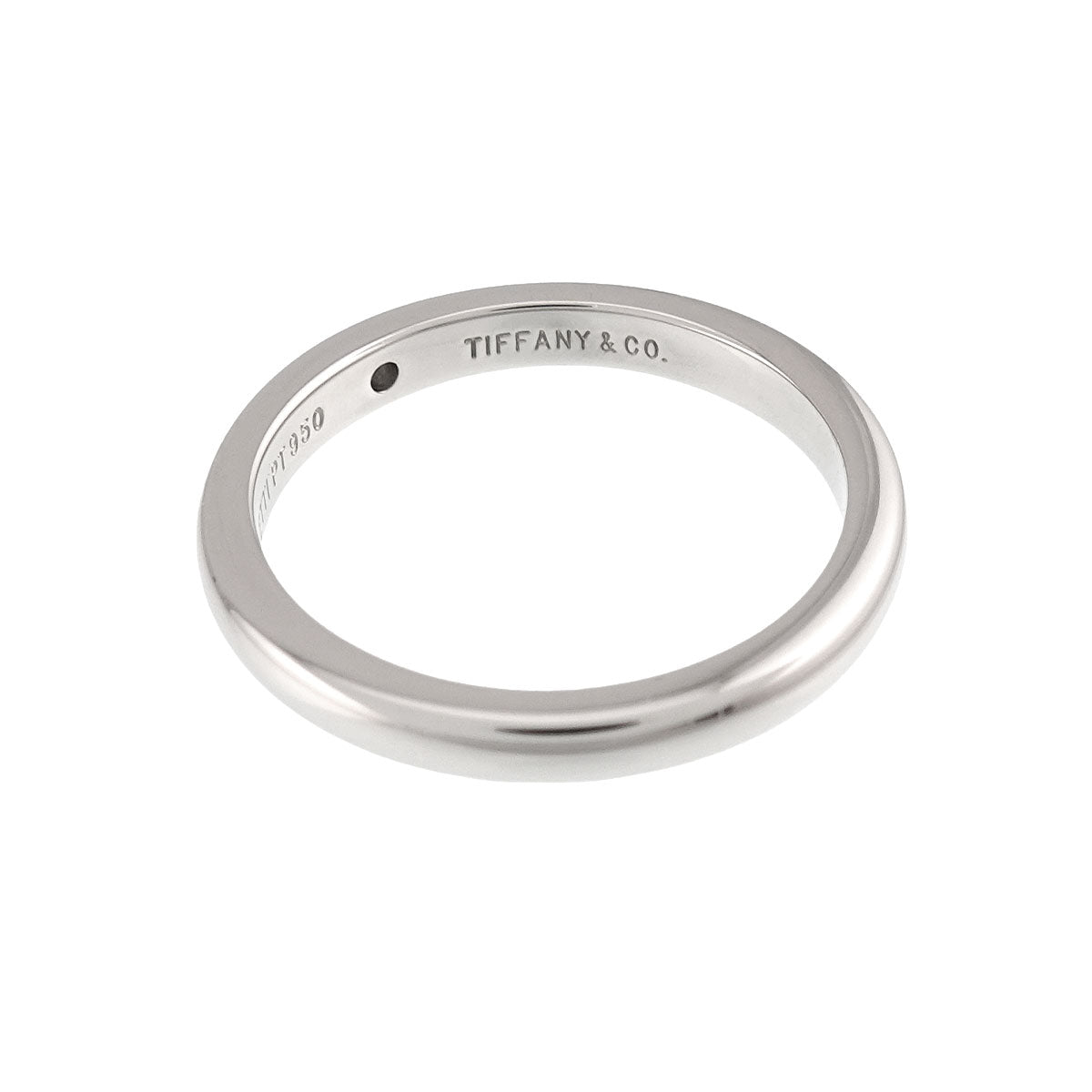Stacking Band Ring Diamond 1P Platinum Size6(US)