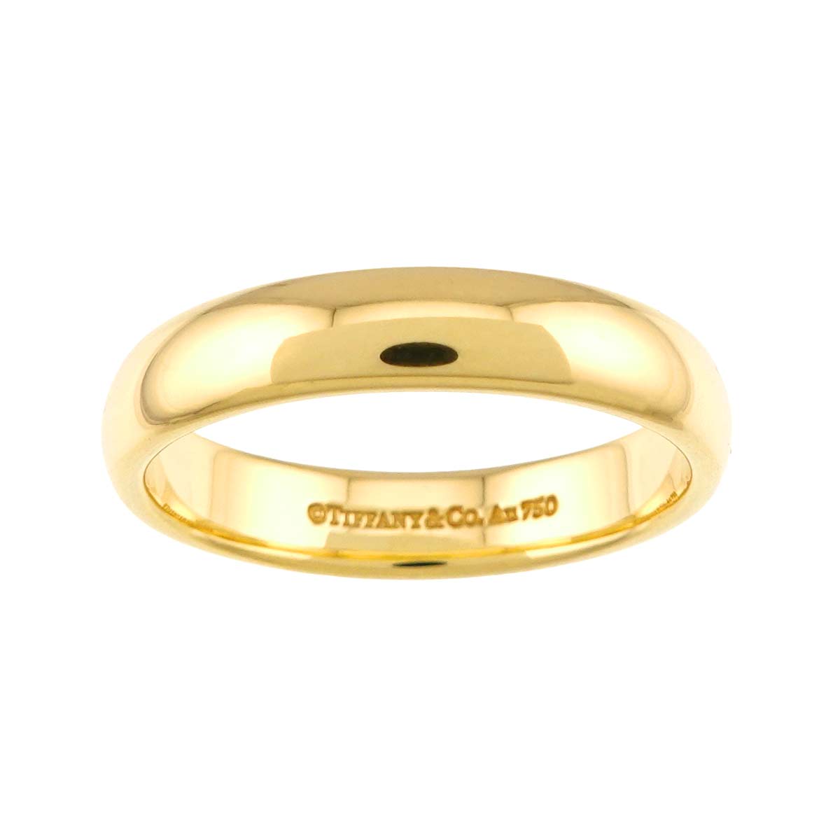 Forever Band Ring 18K Yellow Gold 750 Size9-9.5(US)
