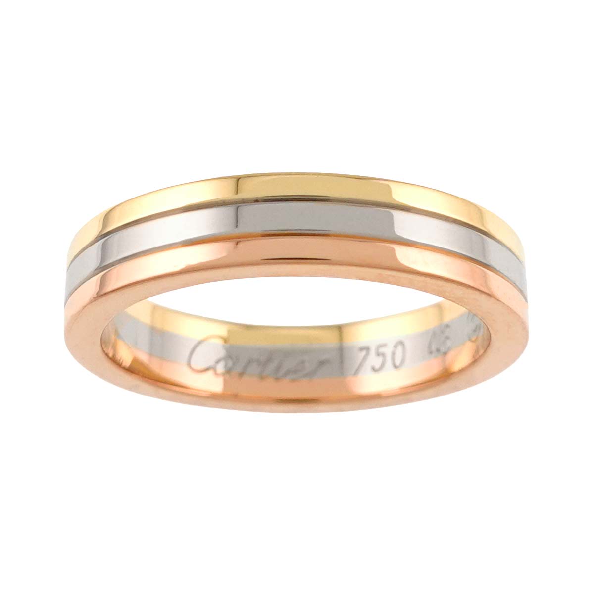 VENDOME Ring 18K YG WG PG 750 Size46 3.75(US)