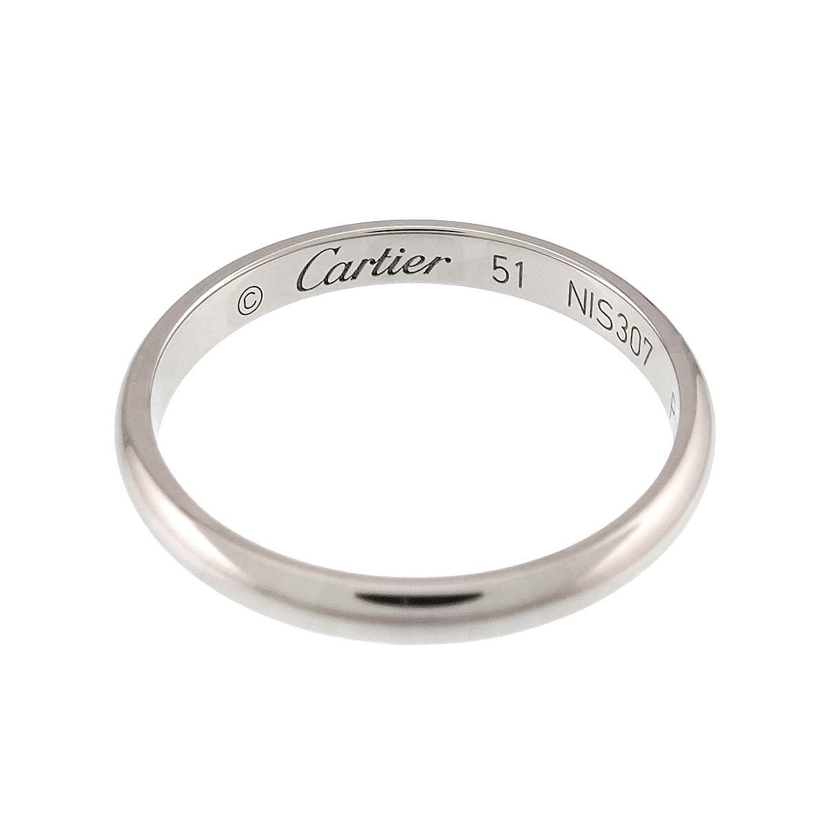 Classic Ring Platinum Size51 5.5-5.75(US)