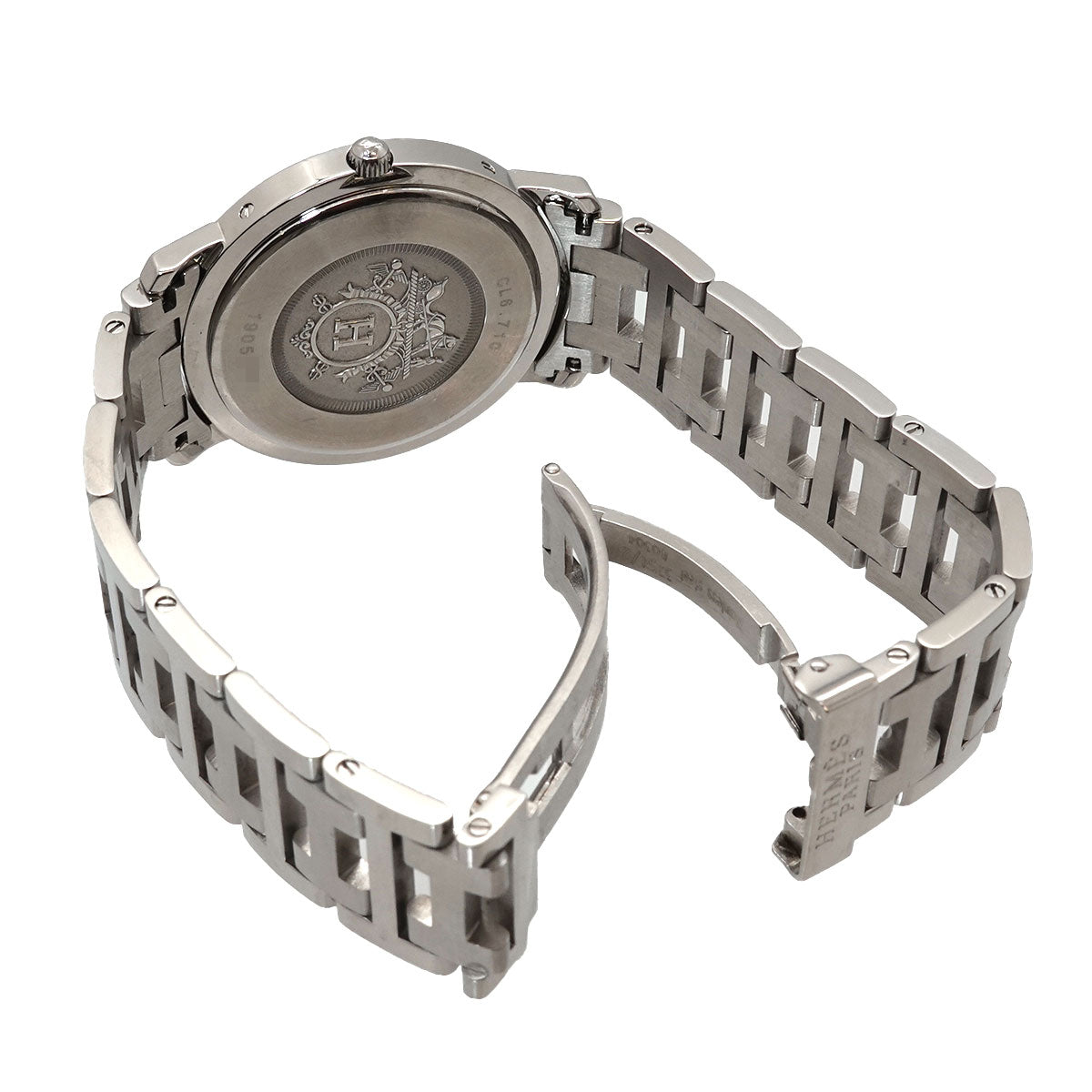 Clipper CL6 710 Quartz Black Dial Date Mens Watch