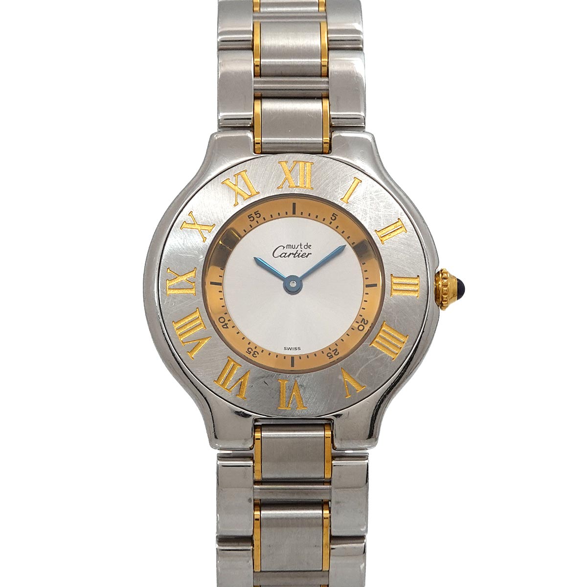 Must 21 Van Thian W10072R6 Quartz Silver Dial Boys Watch
