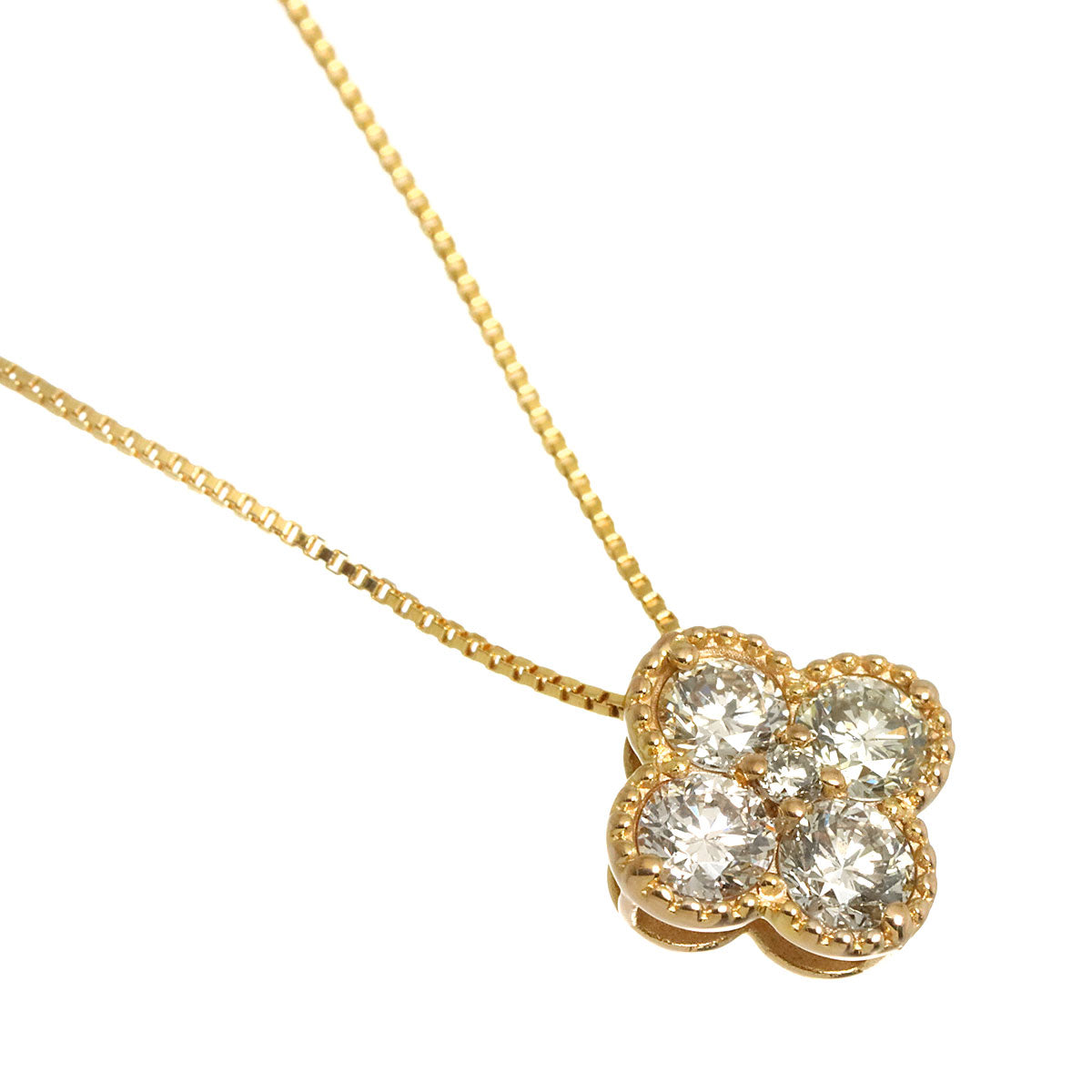 Diamond 0.30ct Necklace 18K Pink Gold 750