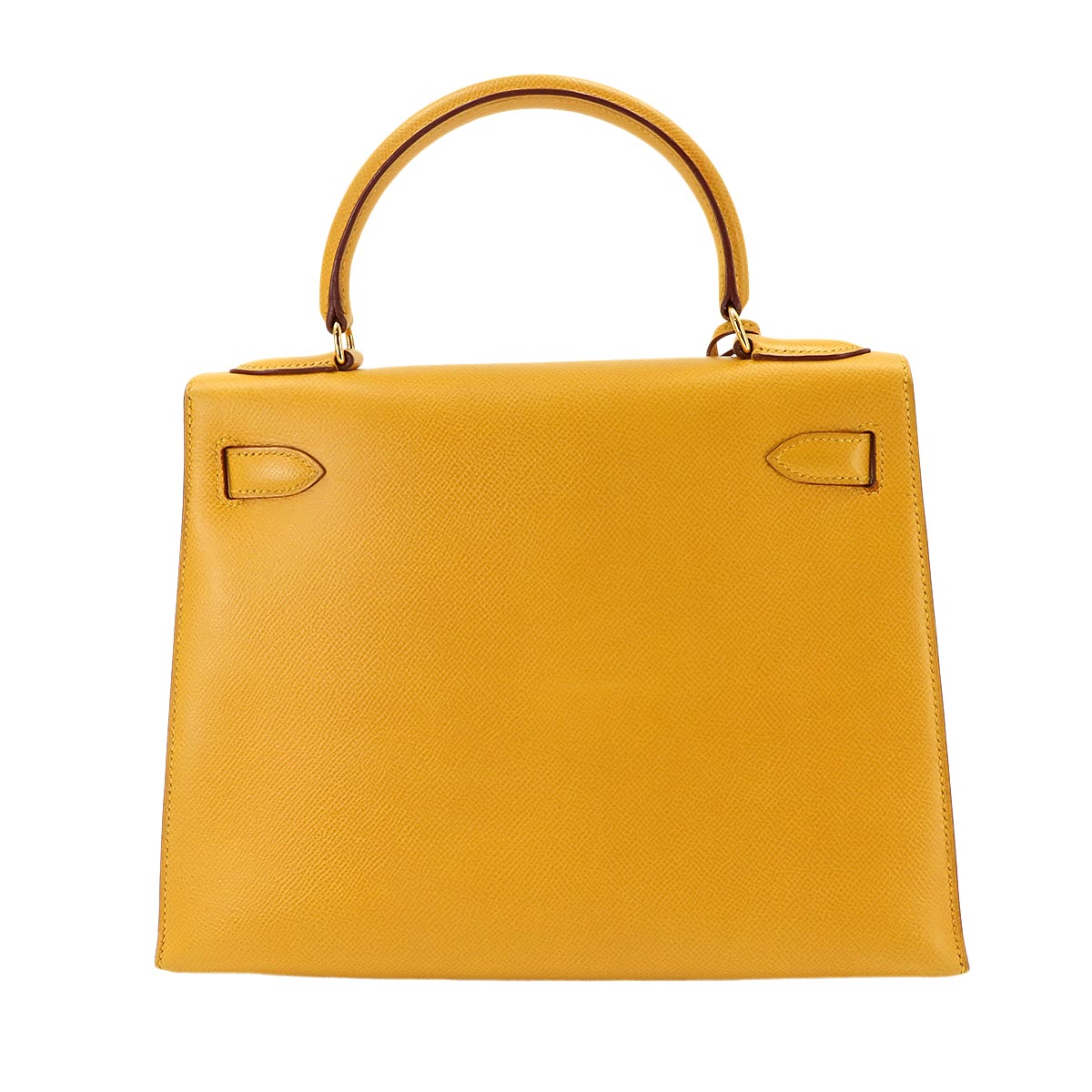 Kelly 28 Couchevel Epsom Jaune 2way Hand Shoulder Bag Purse