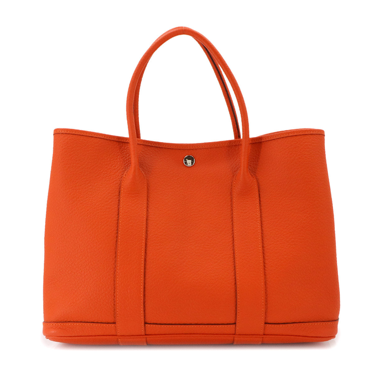 Garden Party PM Tote Bag Vache Country Feu Orange